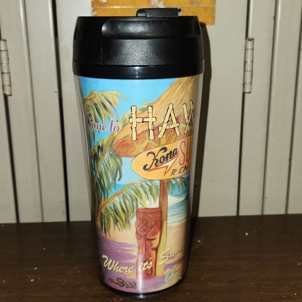 Island Heritage Hawaii Surfboard 14 oz. Tumbler 2008